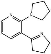 3-(4,5-Dihydro-3H-pyrrol-2-yl)-2-pyrrolidin-1-yl-pyridine Structure