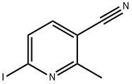 6-Iodo-2-methyl-nicotinonitrile 구조식 이미지