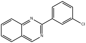 2-(3-chlorophenyl)quinazoline Structure