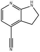 2,3-dihydro-1H-pyrrolo[2,3-b]pyridine-4-carbonitrile Structure