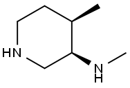 (3R,4R)-N,4-dimethyl-piperidin-3-amine Structure