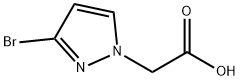 (3-Bromo-pyrazol-1-yl)-acetic acid 구조식 이미지