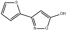 3-(thiophen-2-yl)-1,2-oxazol-5-ol Structure