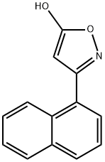 3-(naphthalen-1-yl)-1,2-oxazol-5-ol Structure
