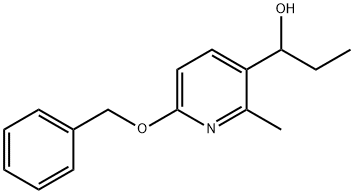 1-(6-Benzyloxy-2-methyl-pyridin-3-yl)-propan-1-ol Structure