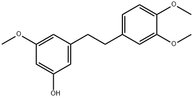 3'-hydroxy-3,4,5'-trimethoxybibenzyl Structure
