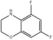 5,7-Difluoro-3,4-dihydro-2H-benzo[b][1,4]oxazine Structure