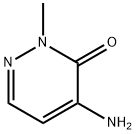 4-Amino-2-methyl-2H-pyridazin-3-one Structure