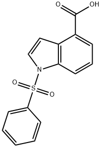 1356470-08-0 1-(Phenylsulfonyl)-1H-indole-4-carboxylic acid