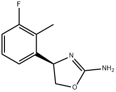 (R)-4-(3-FLUORO-2-METHYLPHENYL)-4,5-DIHYDROOXAZOL-2-AMINE Structure