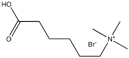 1-Pentanaminium, 5-carboxy-N,N,N-trimethyl-, bromide Structure