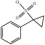 1-phenylcyclopropane-1-sulfonyl chloride Structure