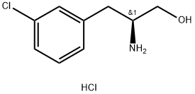 (2S)-2-AMINO-3-(3-CHLOROPHENYL)PROPAN-1-OL HCl Structure