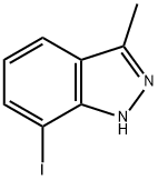 7-Iodo-3-methyl-1H-indazole Structure