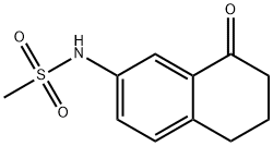 N-(8-oxo-5,6,7,8-tetrahydronaphthalen-2-yl)methanesulfonamide Structure