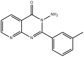 3-AMINO-2-M-TOLYLPYRIDO[2,3-D]PYRIMIDIN-4(3H)-ONE 구조식 이미지