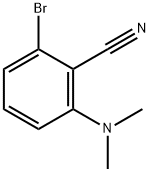 2-bromo-6-(dimethylamino)benzonitrile 구조식 이미지