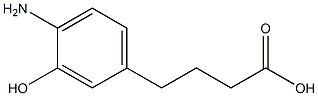 (3R,4S)-3-Hydroxy-4-aminophenylbutyric acid 구조식 이미지