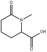 1-Methyl-6-oxo-piperidine-2-carboxylic acid Structure