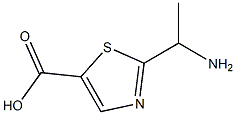 2-(1-Aminoethyl)-1,3-thiazole-5-carboxylic acid Structure