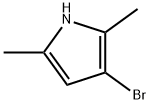 3-bromo-2,5-dimethyl-1H-pyrrole 구조식 이미지