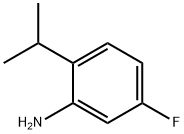 5-Fluoro-2-isopropyl-phenylamine 구조식 이미지