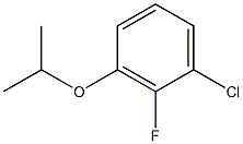 1-chloro-2-fluoro-3-propan-2-yloxybenzene 구조식 이미지