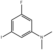 3-Fluoro-5-iodo-N,N-dimethylaniline Structure