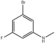 3-bromo-5-fluoro-N-methylaniline Structure