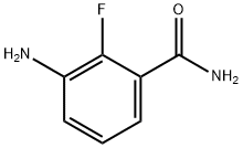 3-Amino-2-fluorobenzamide Structure