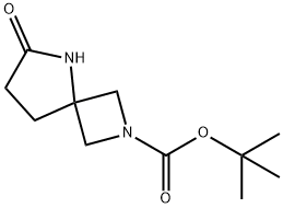 tert-butyl 6-oxo-2,5-diazaspiro[3.4]octane-2-carboxylate 구조식 이미지