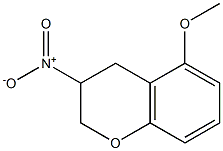 5-methoxy-3-nitro-3,4-dihydro-2H-chromene Structure