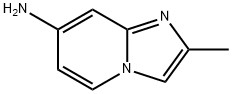 2-METHYLIMIDAZO[1,2-A]PYRIDIN-7-AMINE 구조식 이미지