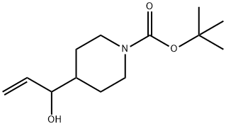 tert-butyl 4-(1-hydroxyallyl)piperidine-1-carboxylate Structure