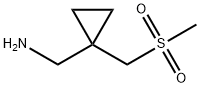 [1-(methylsulfonylmethyl)cyclopropyl]methanamine 구조식 이미지