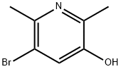 3-Pyridinol, 5-bromo-2,6-dimethyl- Structure