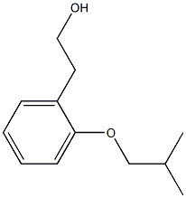 2-[2-(2-methylpropoxy)phenyl]ethanol Structure