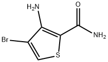 3-amino-4-bromothiophene-2-carboxamide 구조식 이미지