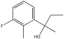 2-(3-fluoro-2-methylphenyl)butan-2-ol Structure