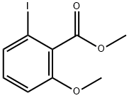2-Iodo-6-methoxy-benzoic acid methyl ester 구조식 이미지