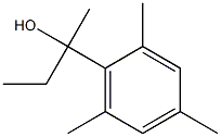 2-(2,4,6-trimethylphenyl)butan-2-ol Structure