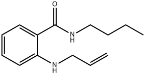 2-(ALLYLAMINO)-N-BUTYLBENZAMIDE Structure