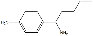 4-(1-AMINOPENTYL)ANILINE Structure