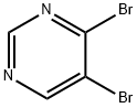 4,5-Dibromopyrimidine 구조식 이미지