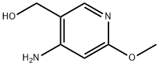 (4-Amino-6-methoxy-pyridin-3-yl)-methanol Structure