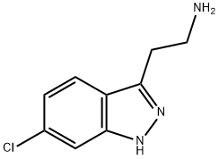 2-(6-Chloro-1H-indazol-3-yl)ethanamine Structure