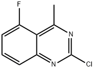 2-chloro-5-fluoro-4-methylquinazoline 구조식 이미지