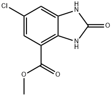 methyl 6-chloro-2-oxo-2,3-dihydro-1H-benzo[d]imidazole-4-carboxylate Structure