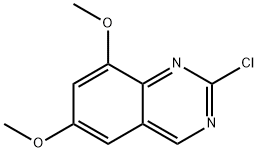 Quinazoline, 2-chloro-6,8-dimethoxy- Structure