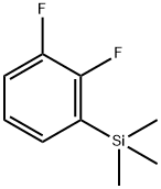 1,2-Difluoro-3-trimethylsilylbenzene Structure